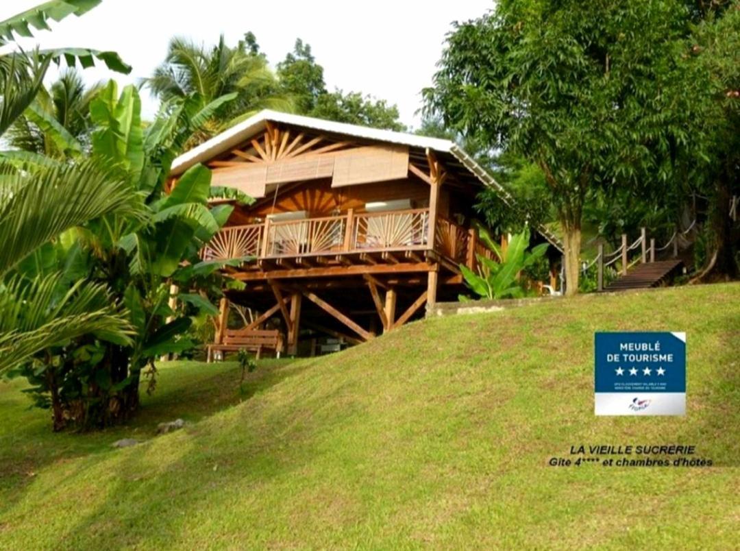 Gite 4 Etoiles, La Vieille Sucrerie St Claude Guadeloupe, Jacuzzi Spa Privatif, Vue Exceptionnelle Sur La Mer Des Caraibes Basse-Terre Exterior foto