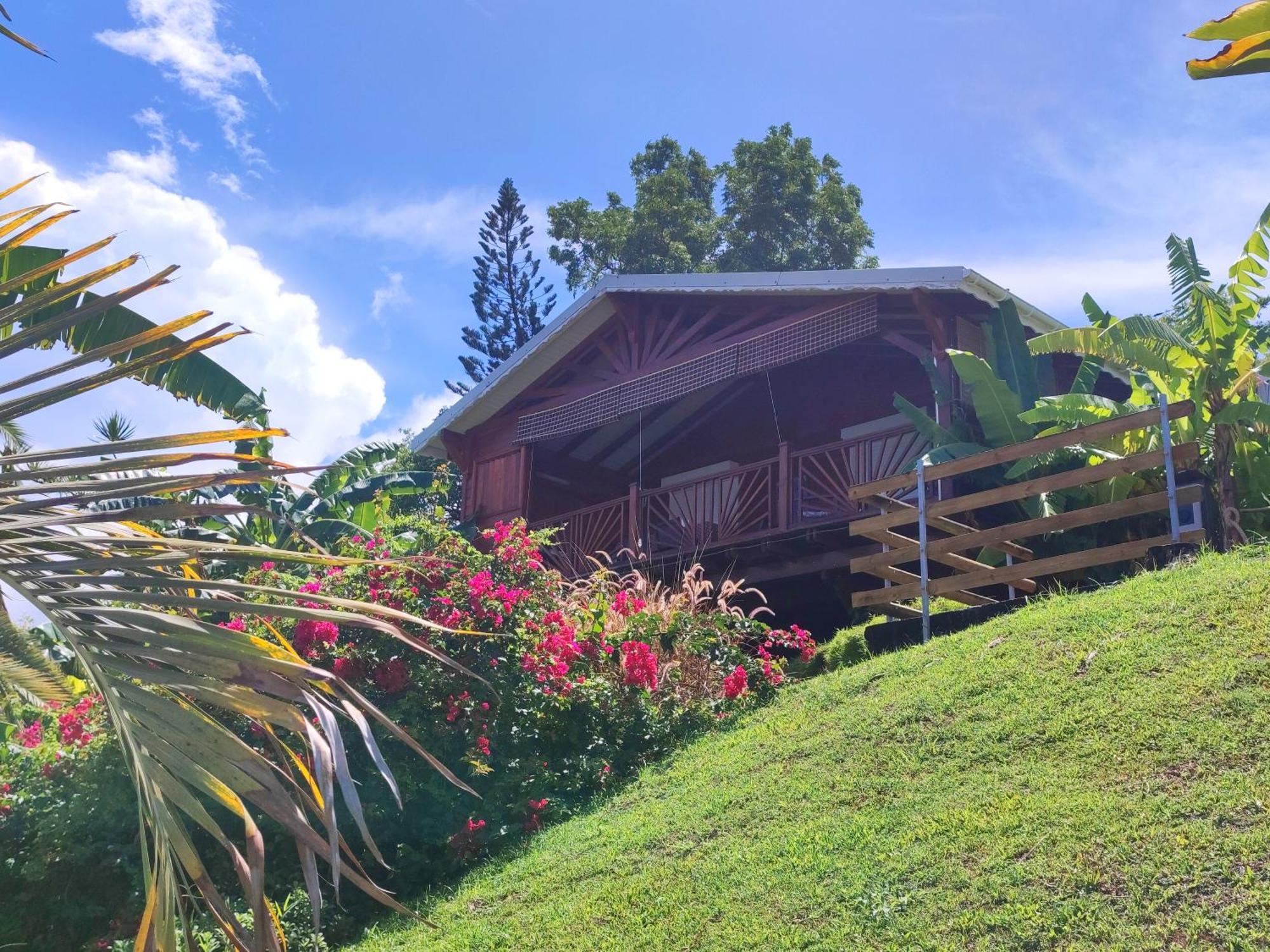Gite 4 Etoiles, La Vieille Sucrerie St Claude Guadeloupe, Jacuzzi Spa Privatif, Vue Exceptionnelle Sur La Mer Des Caraibes Basse-Terre Exterior foto